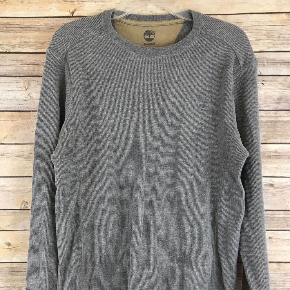 Timberland Men's Textured Long Sleeve Sweater Top